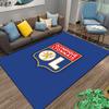 Olympique Lyonnais Logo Carpet Suitable As a Non-slip Mat for the Living Room or Bedroom Sofa