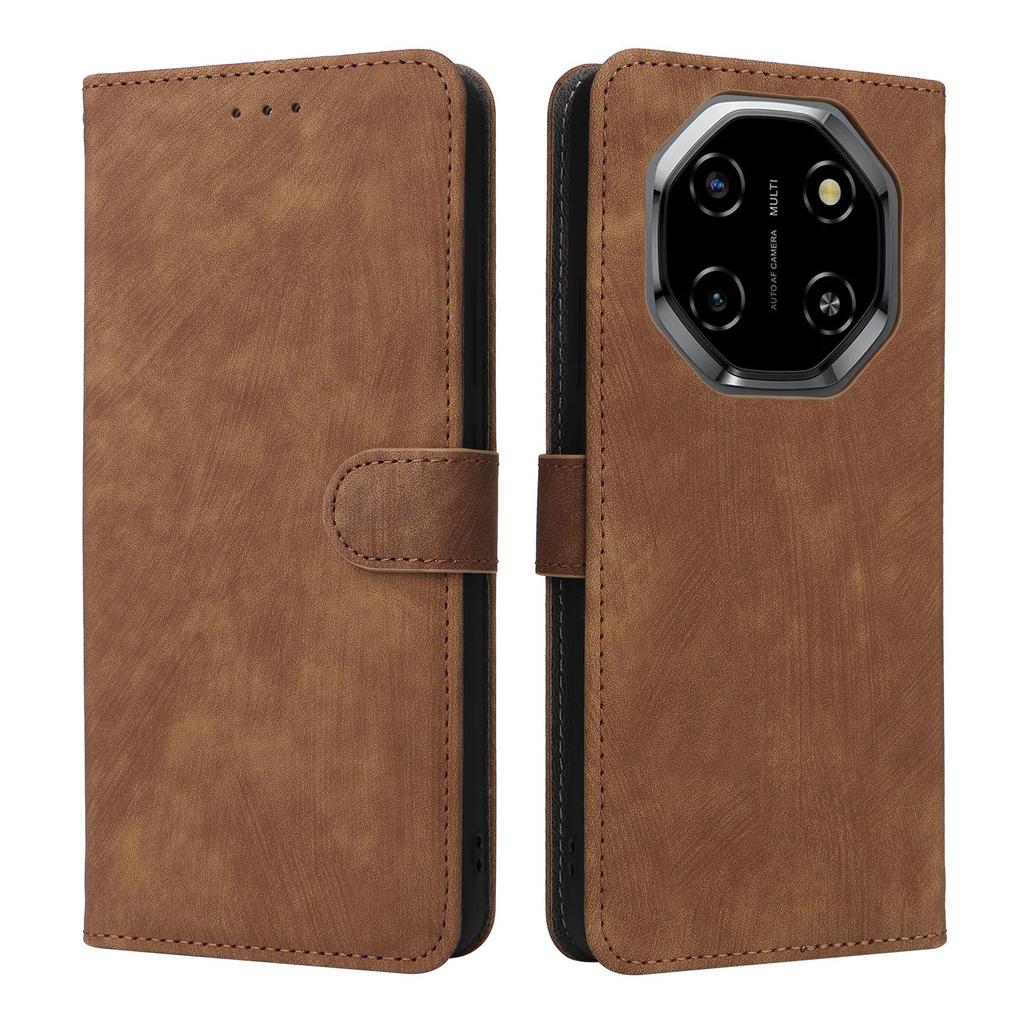 Flip Cover for Blackview Shark 6 / Oscal Tiger 8 PU Leather Full-Body Protection [RFID Blocking] Phone Cases