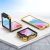 1Pcs PC TPU For Z Flip 3/4/5 Case Shock Proof Mobile Phone Protector for Samsung Galaxy Phone