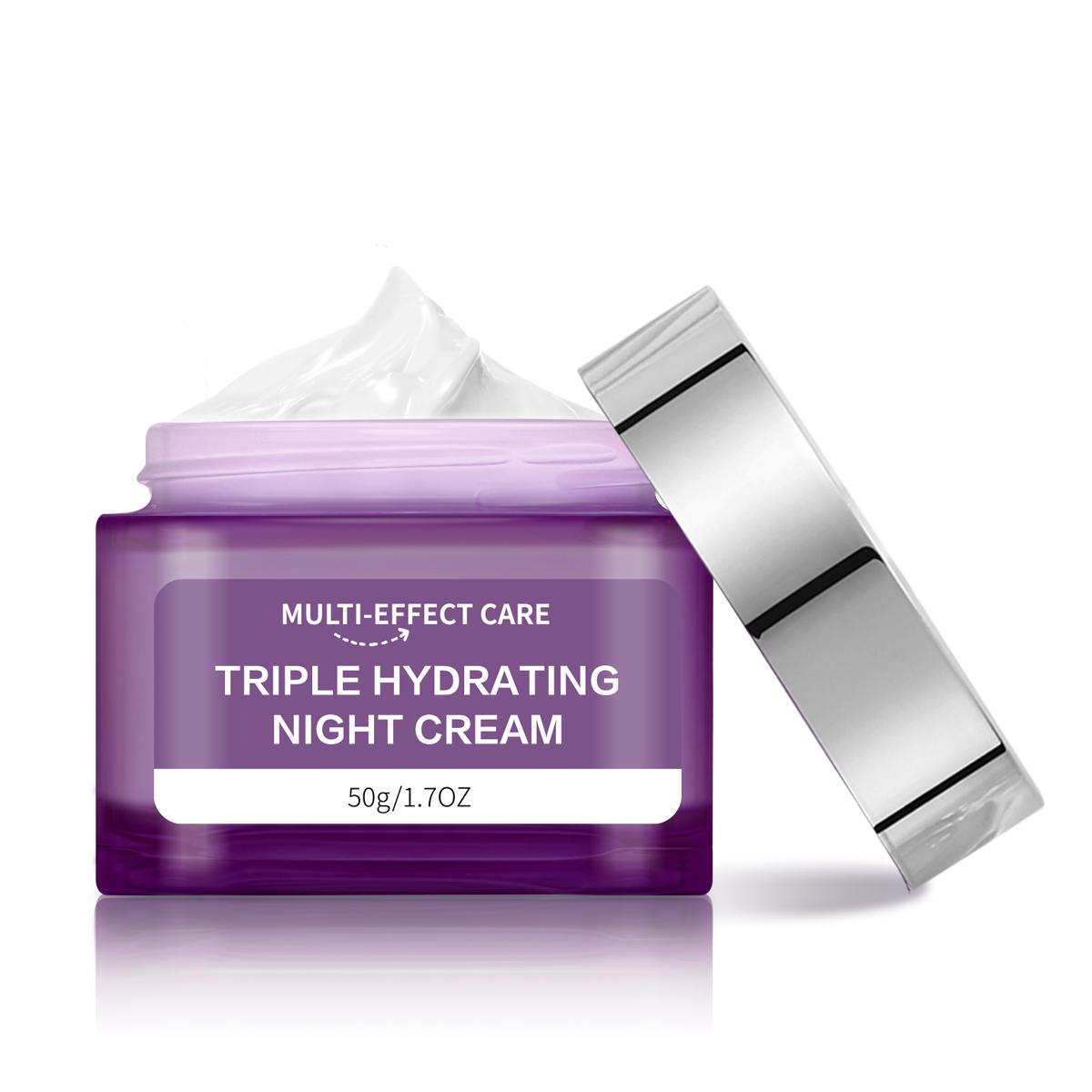 

Triple Hydrating Night Cream 50g – Deep Moisture & Skin Repair