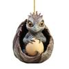 Christmas Pendant Xtmas Tree Dragon Pendant Cute Dragon Baby Egg Hanging Ornament for Home Car Decoration