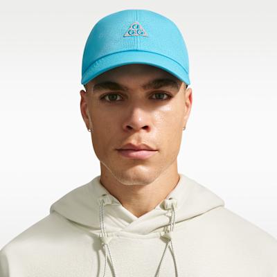 Nike Polyester Baseball Caps Men s Sea Blue L/XL