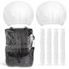 30Pcs Disposable Backpack Rain Cover Foldable Dust-proof Waterproof Backpack Cover Lightweight 90/110cm