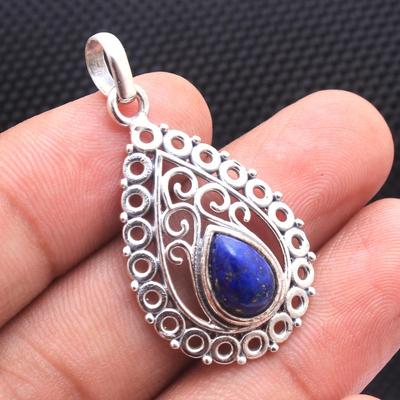 925 Sterlingsilber Anhänger, Reiki Anhänger, Edelsteinschmuck, Handgefertigter Anhänger, Filigraner Anhänger, Silberschmuck, Kristallheilungsanhänger