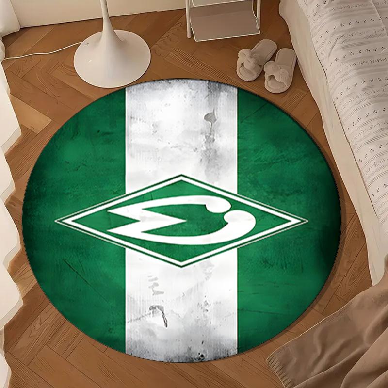 Werder Bremen football Round mat Home Decor, Chair rug For livingroom,Bedroom, doormat home decor Birthday Gift Christmas Gifts