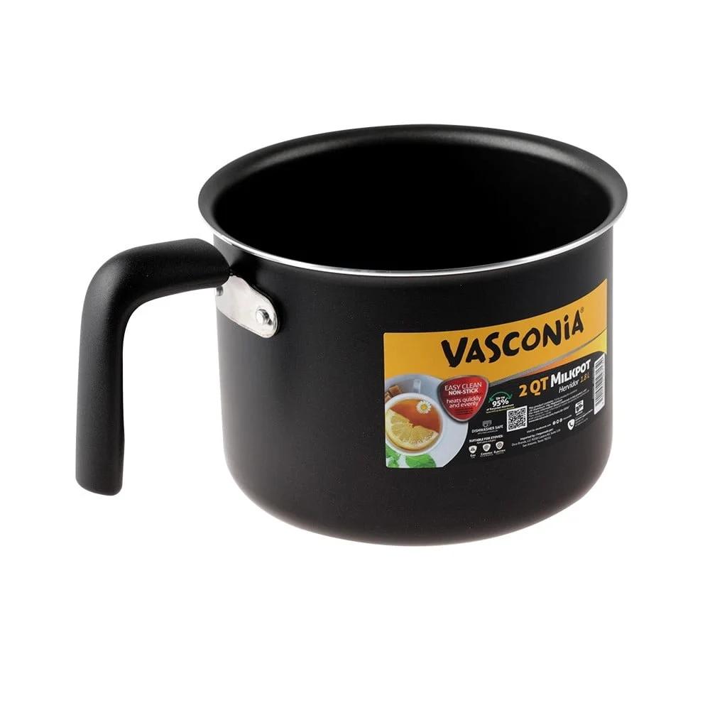 

Антипригарный 2-литровый ковш для молока, сверхпрочный алюминиевый, быстро нагревающийся, можно мыть в посудомоечной машине, идеально подходит для молока, супов, жидкостей, приготовления пищи, кухонная посуда United States