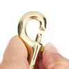 Quality Brass Swivel Trigger Hook High Strength Pet Pet Leash Rope Clip Golden Yellow