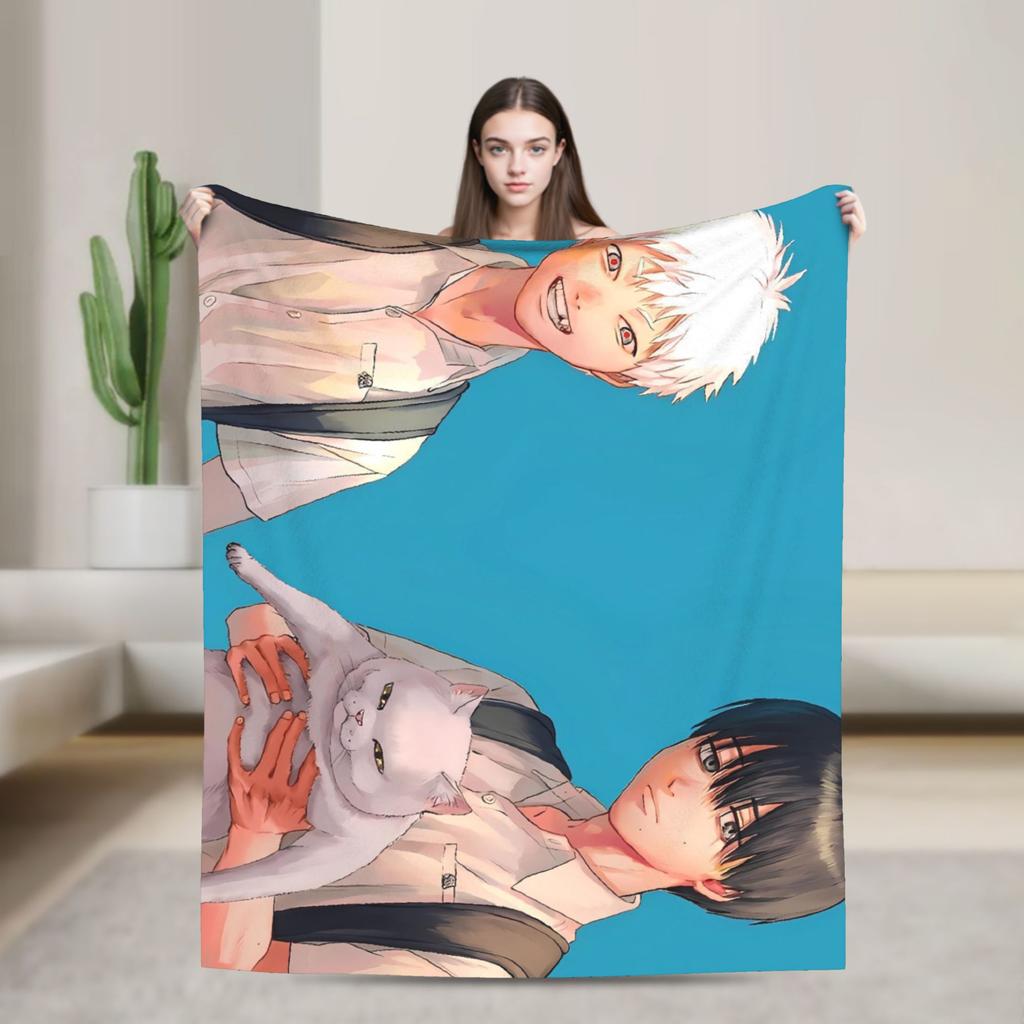 Soft Warm Blankets Picnic The Summer Hikaru Died Throw Blanket Flannel Bedspread For Home Decor Fashion Sofa Bed Cover