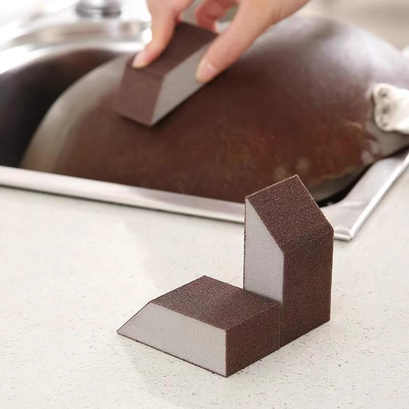 5-Pack Carborundum Magic Sponge Erasers for Kitchen Rust & Stain Removal