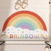 Diatom Mud Floor Mat Cartoon Cute Puppy Rainbow Bathroom Floor Mat Toilet Toilet Wear-resistant Absorbent Non-slip Mat