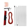 Water Fed Pole Kit Water Fed Brush Heavy Duty Large Size Portable Water Washing Extendable Cleaner
