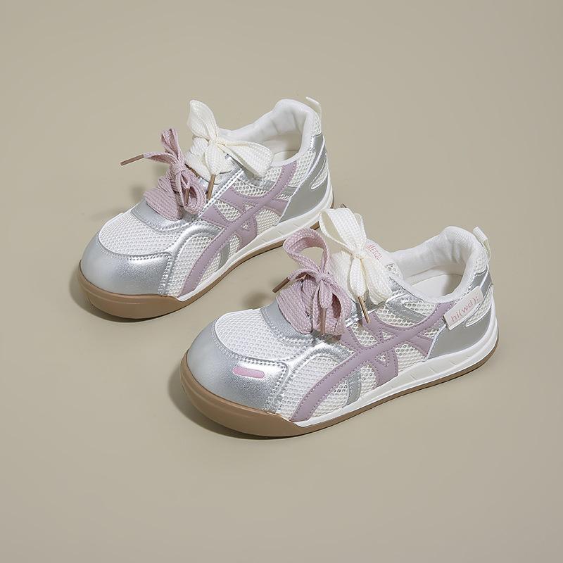 Thick-soled Mesh Breathable Forrest Gump Shoes Women's Summer 2025 New Lace-up Single Shoes Casual Height-increasing Versatile Sports Shoes