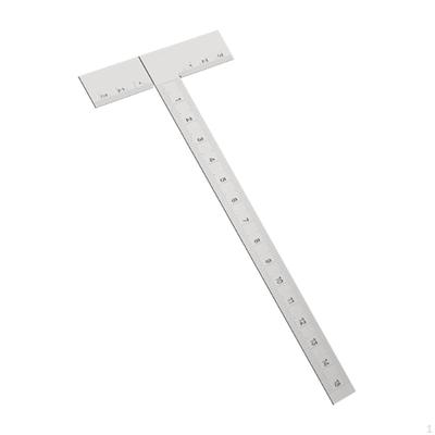 T Square Ruler Drafting Tool Teaching Supply Professional 90 Degree Stainless Steel Measuring
