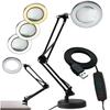 LED Schreibtischlampe 8W CCT mit 3× Lupe – Luca 2 Lumiled
