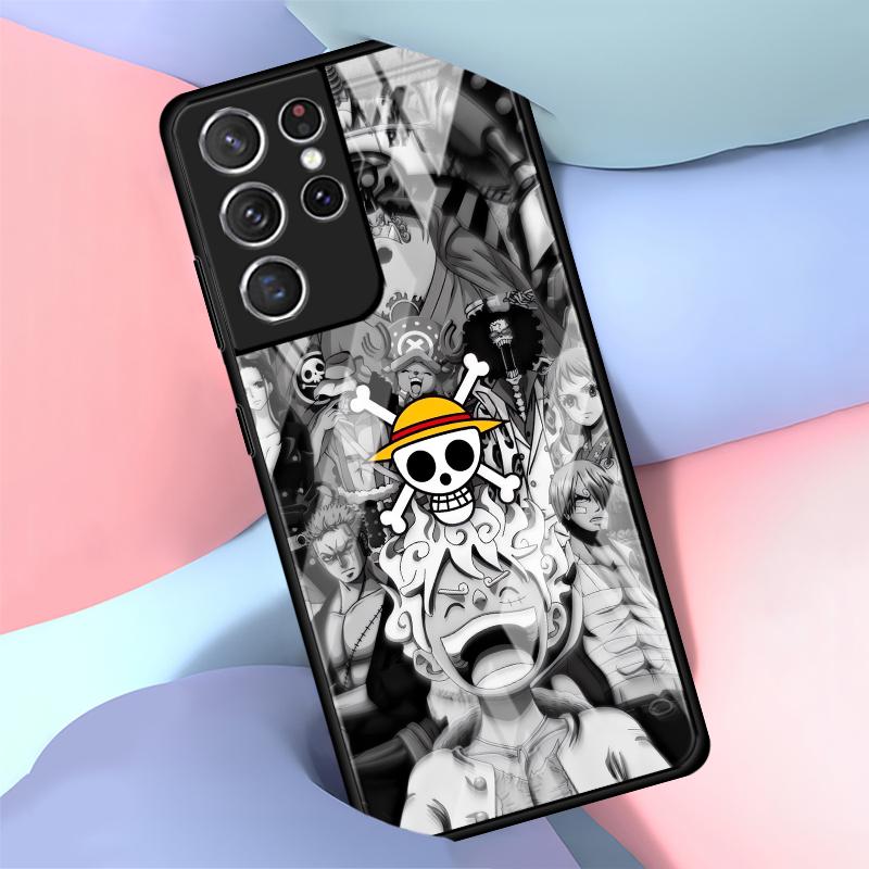 Anime OneS P-ieceS Phone Cover Case for Samsung Galaxy S25 S23 Plus S24 Ultra S8 Note 10 20 8 9 S9 S21 S20 FE S22 S10