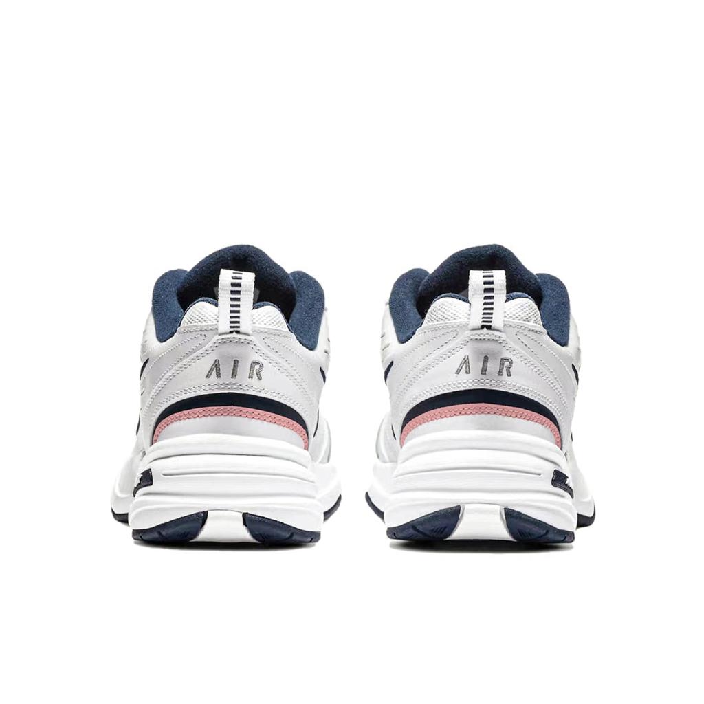Nike Air Monarch 4 Sunset Drunk Slip Resistant Abrasion Resistant Low top Chunky Sneakers Unisex White Pink 415445-102(Team354-)