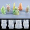 Elk Santa Claus Jewelry Making Tools Epoxy Resin Molds Christmas Silicone Mould Crystal Resin Mold
