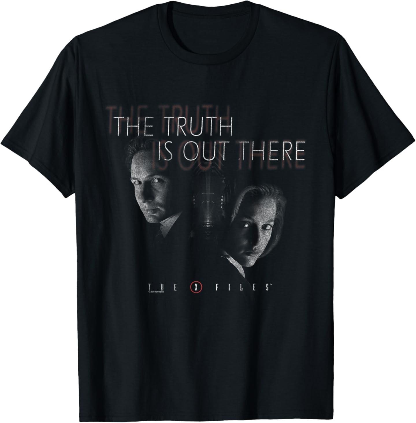 The X-Files Mulder & Scully Truth is Out There Vintage TV T-Shirt S разноцветный
