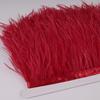 13-18CM 6M Ostrich Feather Trim Cloth Belt for Sewing DIY Feather Ribbon Fringe Wedding Dress Clothes Decoration