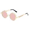 Gold Metal Sunglasses Gothic Steampunk Vintage Shield Eyewear Shades Prescription Sun Glasses 0 -0.5 -1.0 -2.0 To -5.0
