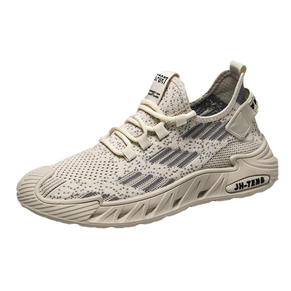 Mărimi 39-48 Pantofi pentru bărbați Mesh țesut în stil fly Respirabili Pantofi de vară la modă Adidași casual pentru bărbați Confortabili Asigurare de muncă