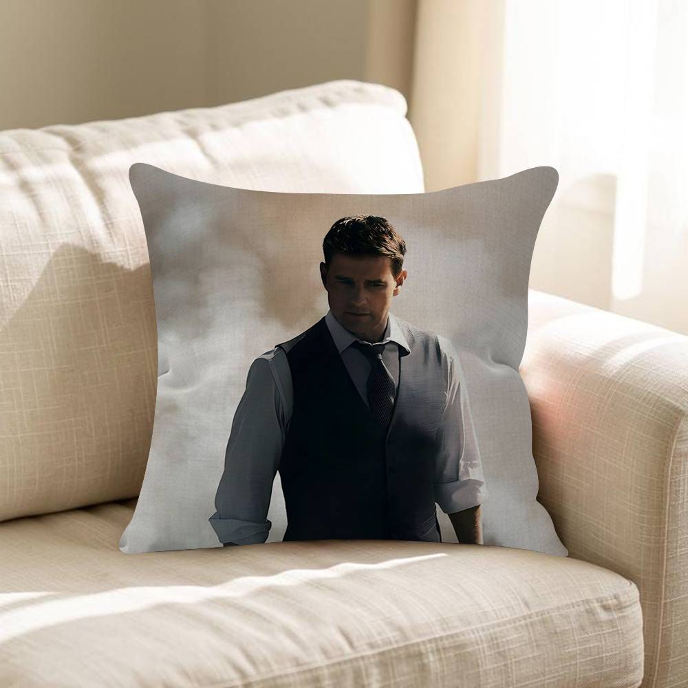 MMission IImpossible The Final Reckoning Pillow Cover Sofa Cushion Cover Home Room Decoration Children Gift