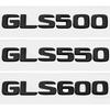 Car Digital Alphabet Trunk Emblem Badge Decal for Mercedes Benz GLS200 GLS250 GLS260 GLS300 GLS320 GLS350 GLS500 GLS550 GLS600