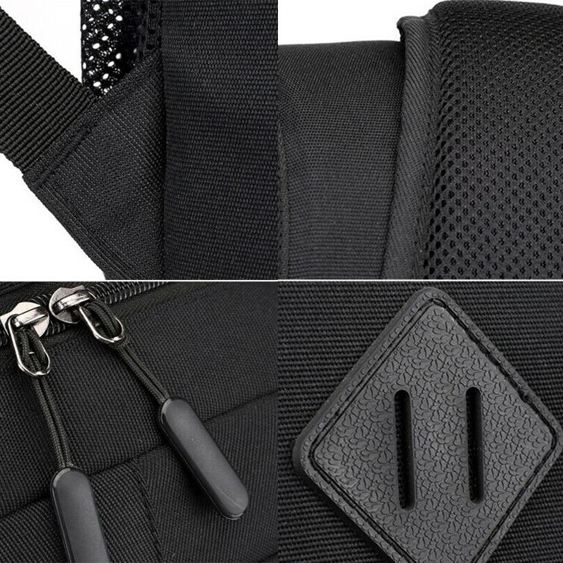 Vodotěsný pánský dámský batoh na notebook cestovní školní taška s nabíjecím portem USB