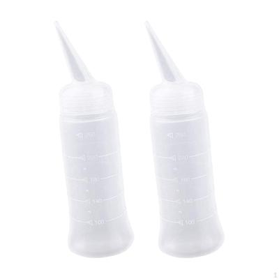 2 pezzi applicatori bottiglia tintura per capelli 8,8oz salone per casa multifunzionale vuoto