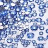 QIYI  Glass Flatback Round Rhinestones 2058 12 Facets Hotfix Bulk Rhinestone for  Shoes Garment  Nail Art Craft