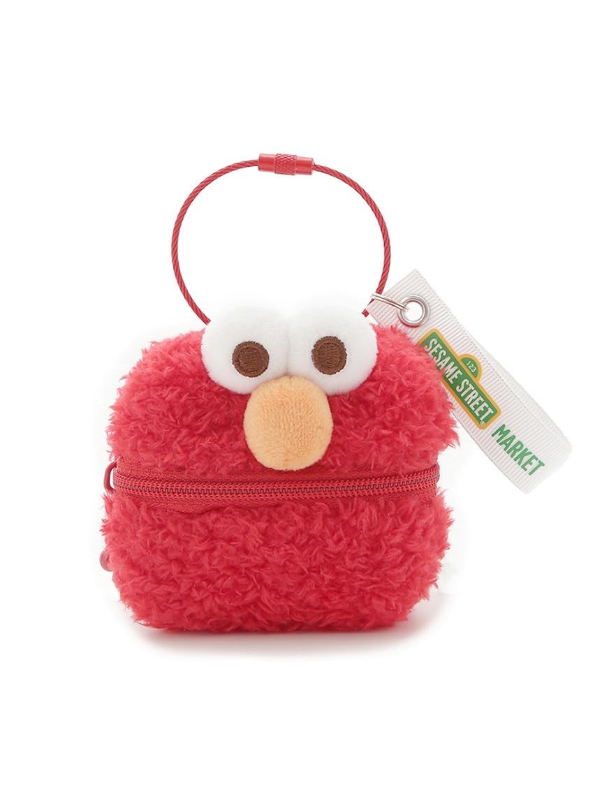 Street Earphone Pouch SSMUGB263226 RED F [Sesame Market] Women s