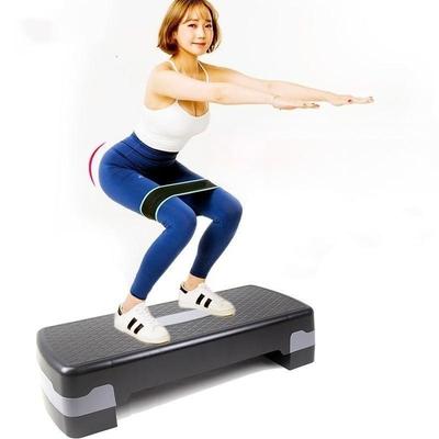 Stepper Aérobique Hauteur Réglable Entraînement Exercice Marche Plateforme Maison Salle de Sport Exercice Équipement d'Entraînement Fitness