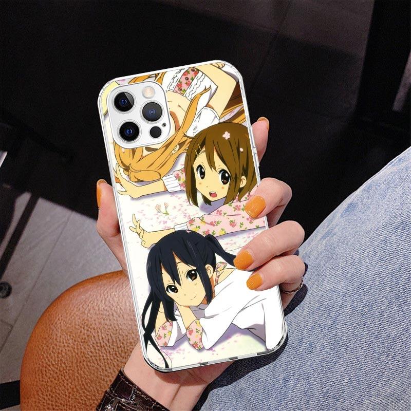 K On! Hirasawa Yui Anime Phnoe Case for Iphone 17 Air 16 16E 11 12 13 Mini 14 Plus 15 Pro Max 7 8 + SE 2020 Phone Cover Coque