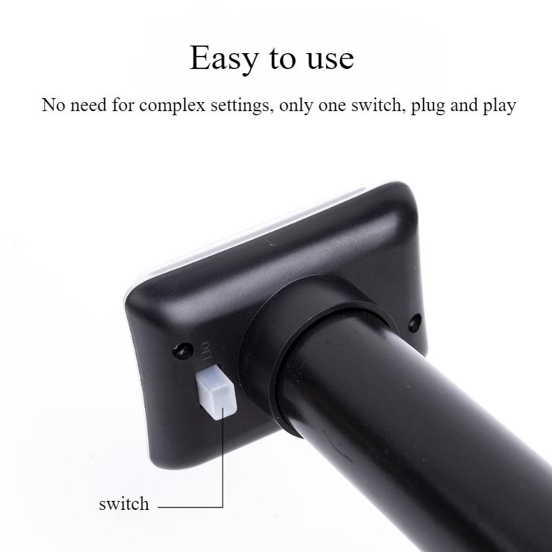 Solar Powered Rodent Repellent Buzzing Vibration Plug and Play Ultrasonic Rodent Repellent Outdoor Snake Repellent