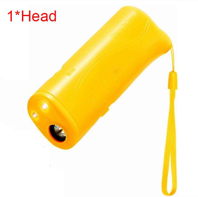 D5 Flashlight LED With Pet Dog Repeller Anti Barking Stop Bark Training Device Trainer Ultrasonic Anti Barking Without Battery