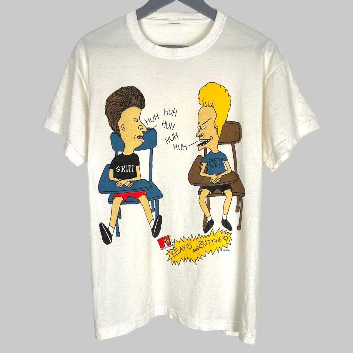 Retro Beavis Butthead CLASSROOM Funny Cartoon Unisex Tee Gift For Fan S-5XL S
