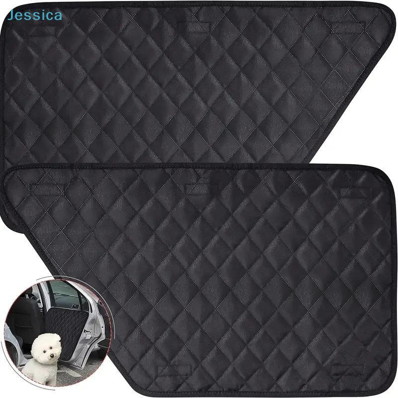 Scratch-Resistant Dog Car Door Cover - Non-Slip Side Door Guard for Pet Travel