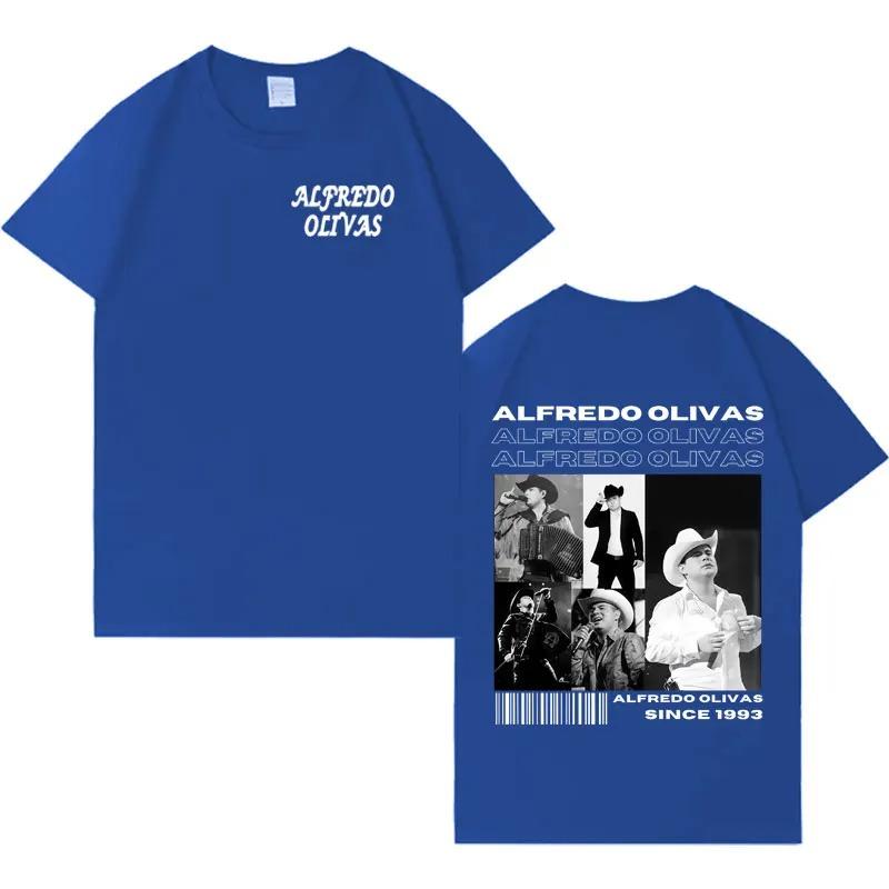 Rapper Alfredo Olivas Hip Hop Album TShirt Unisex Fashion Y2K Casual Vintage TShirt Comfortable Crew Neck Cotton Humorous