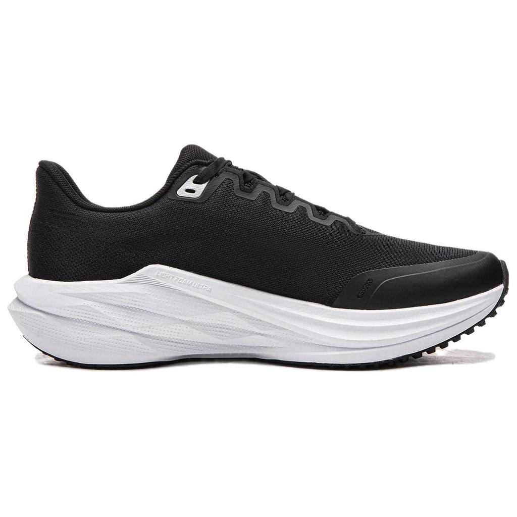 Li Ning Wind Wing 2 Comfortable Retro Shock Absorbing Wear Resistant Low Top Casual Running Shoes Women sneaker Black ARBW010-1