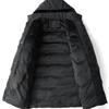 Unisex Mid-Length Cotton-Padded Sports Overcoat for Winter Training