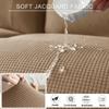 2PCS Waterproof Dining Chair Cover Polar Fleece Stretch Chair Slipcover Solid Chair Cover for Kitchen Banquet Wedding Home