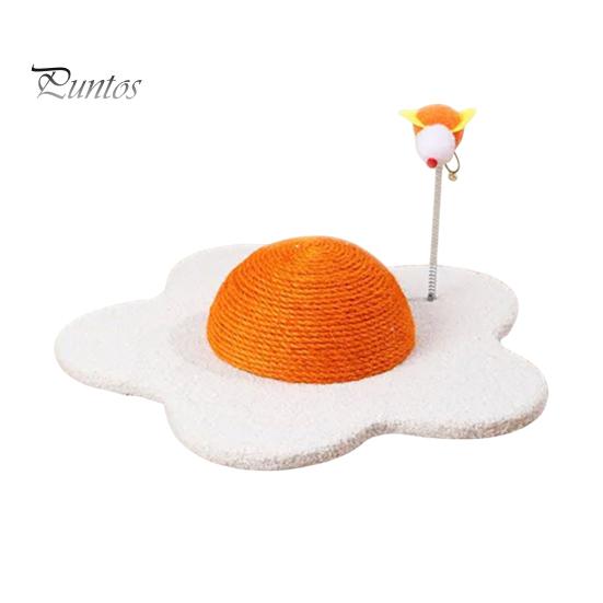 

Когтеточка для кошек в форме цветка, сизалевая веревка, кошачья когтеточка, интерактивная напольная доска для кошек с пружиной, плюшевая пчела для защиты мебели A