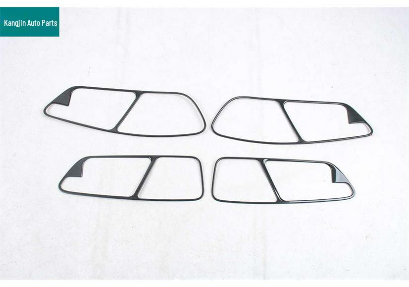 2025 BYD Han Black Titanium Stainless Steel Interior Door Handle & Trunk Speaker Cover