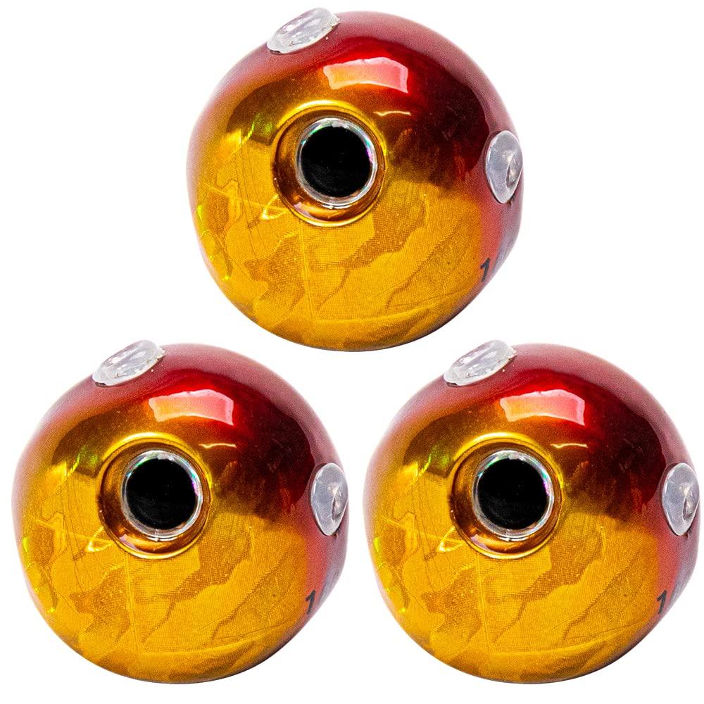 

Набор из 3 Тайраба Вольфрамовый Тайраба 160г Красно-Золотой Вольфрамовая Головка Золотой Голографический Цвет Цвет Глаз Головка Тайраба Высокая Чистота Защитная Трубка в Комплекте 97%