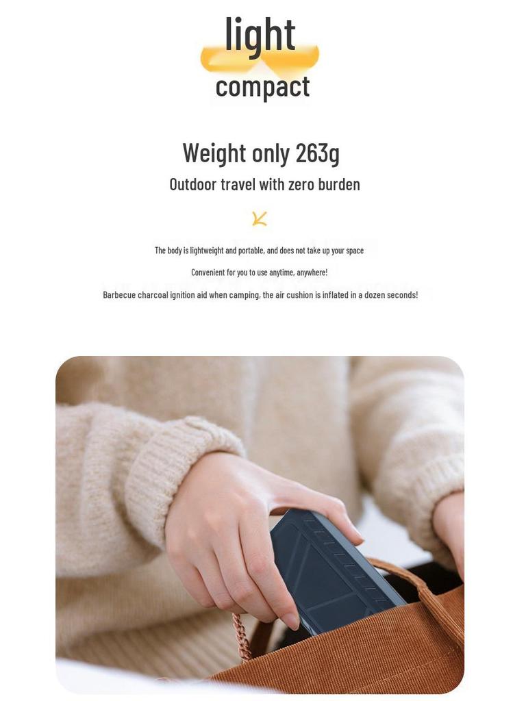 High-Speed Handheld Car Dust Blower: 130,000 RPM Outdoor Turbine Fan