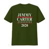 Herren Jimmy Carter für den Präsidenten der Vereinigten Staaten 2020 T-Shirt Schwarz 2XL Vintage Gewaschen Leicht Atmungsaktiv Vielseitig