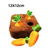 Giocattolo di peluche a forma di carota per cani, giocattoli interattivi per cani, giocattoli di peluche a forma di puzzle, 2 in 1, antiscivolo, giochi di alimentazione per masticatori aggressivi, animali domestici