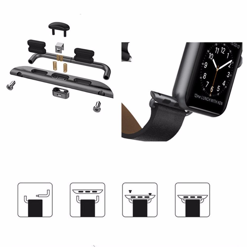 Connettore Adattatore per Apple Watch Serie 7 6 SE 5 4 3 Cinturino 44mm 40mm per Iwatch 41mm 45mm 42mm 38mm Accessori Strumento Vendita all'Ingrosso