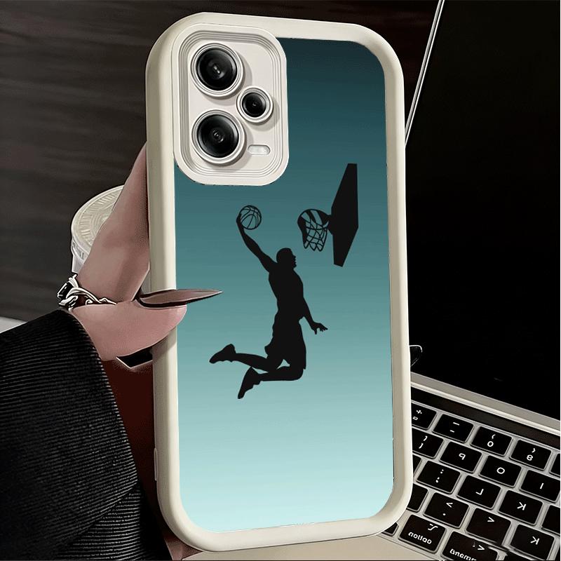 Phone Case for Xiaomi Redmi Note 15 14 13 Pro Plus Basketball Sports Aesthetics Shell 12S 11 11S 11T 5G 14S Soft Silicone Funda