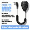 Baofeng Original Walkie-Talkies Radio Hand Speaker Microphones for Quansheng UV-K5 K6 Baofeng UV-5R BF-888S UV-5RH 21 17 PRO